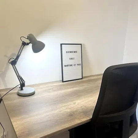 Vulcain 2, 11eme, Ile De Nantes, 4pers, Parking Inclus נאנט