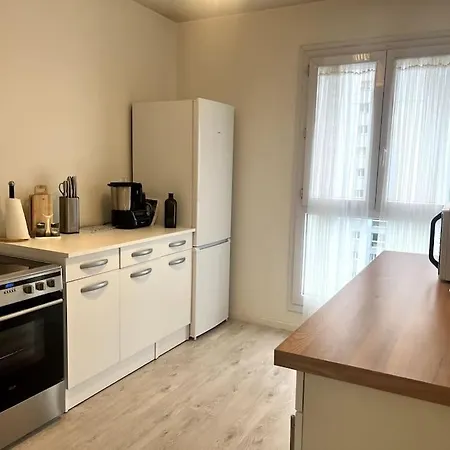 דירה Vulcain 2, 11eme, Ile De Nantes, 4pers, Parking Inclus