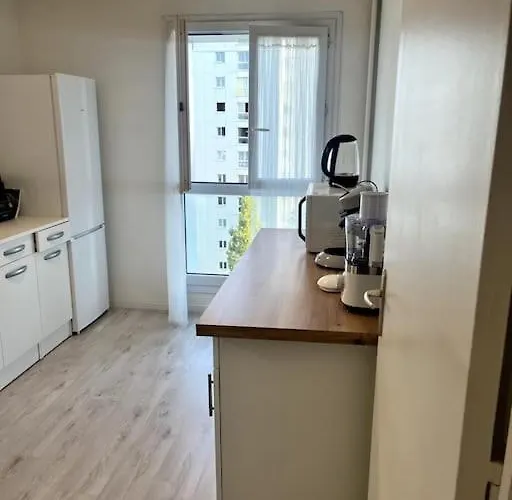 Apartmán Vulcain 2, 11eme, Ile De Nantes, 4pers, Parking Inclus