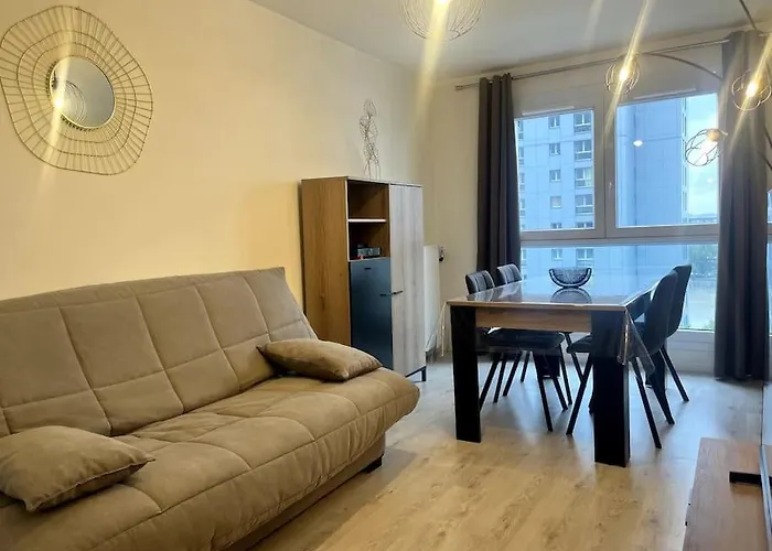 Vulcain 2, 11eme, Ile De Nantes, 4pers, Parking Inclus Нант